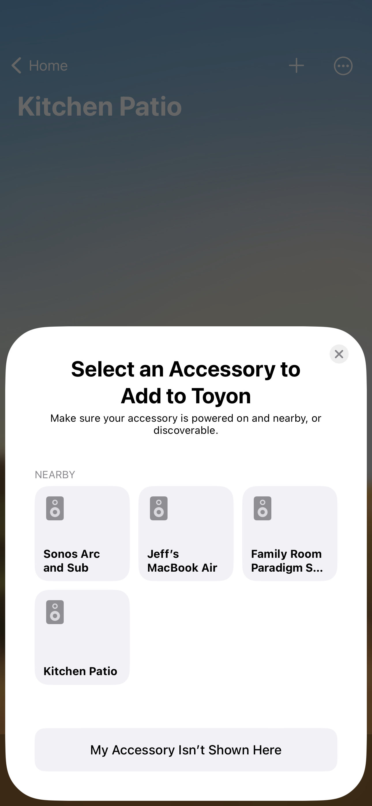 help! Cannot add sonos products to iOS app |