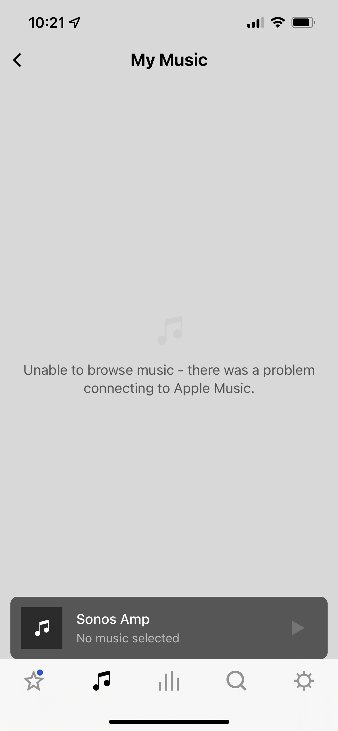 maling Fitness skrivning Problem streaming Apple Music | Sonos Community