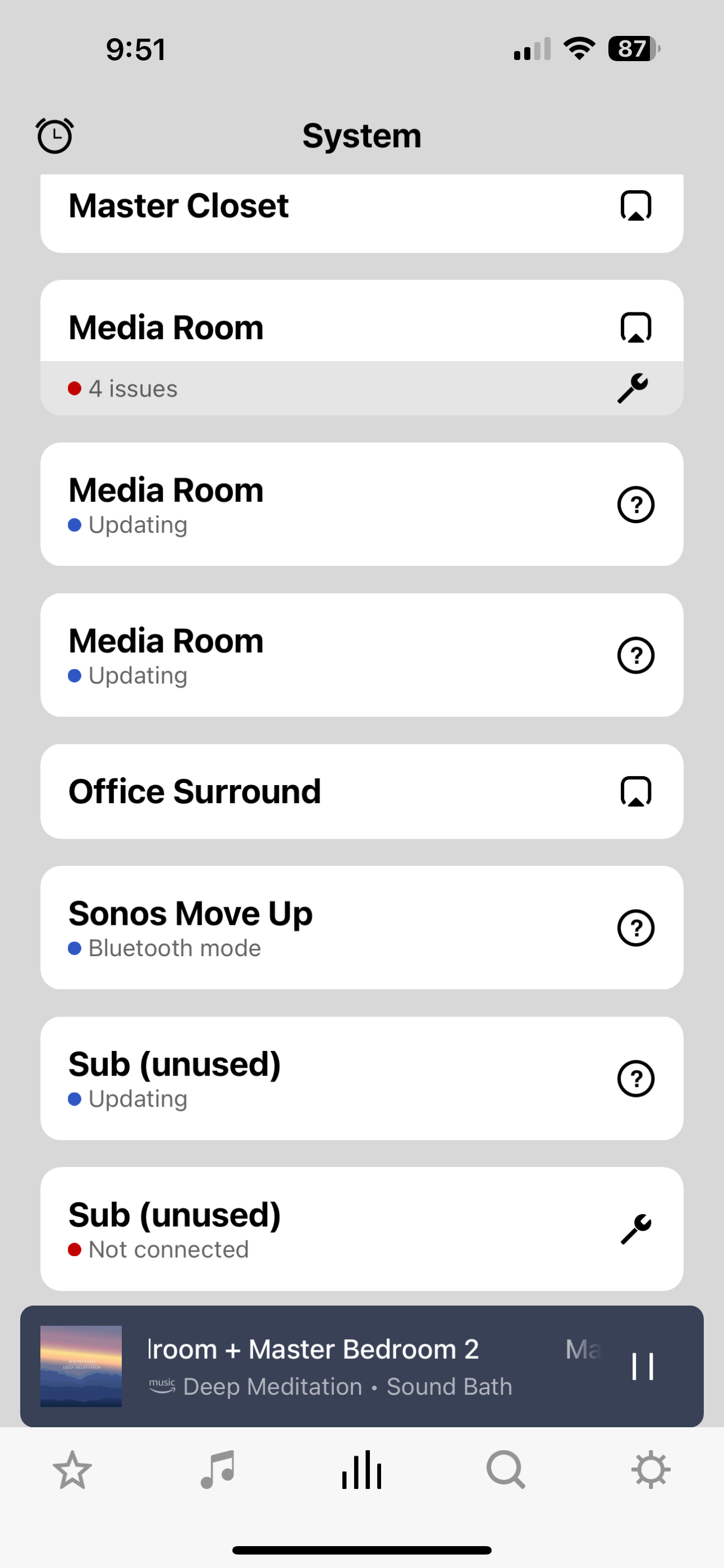 Some speakers “updating” after upgrading to 14.20 any suggestions? | Sonos Community