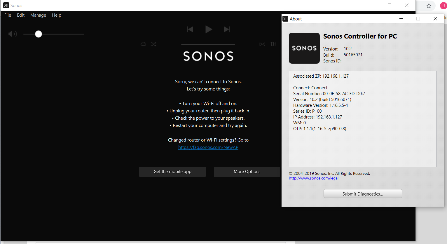 sonos download for pc windows 10