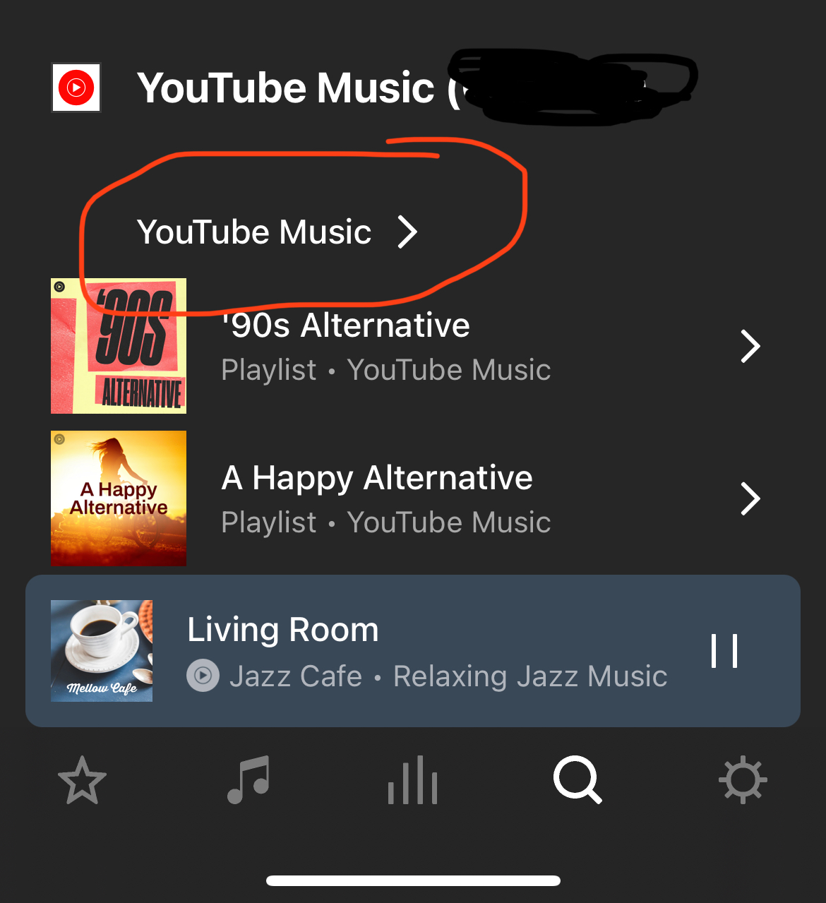 Jeg tror, ​​jeg er syg Bidrag Phobia YouTube music search | Sonos Community