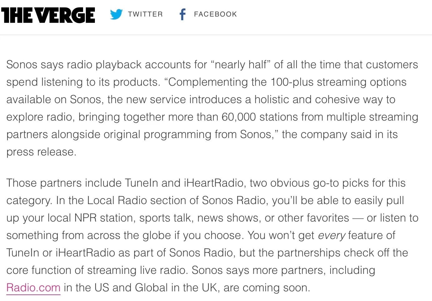 bbc sonos