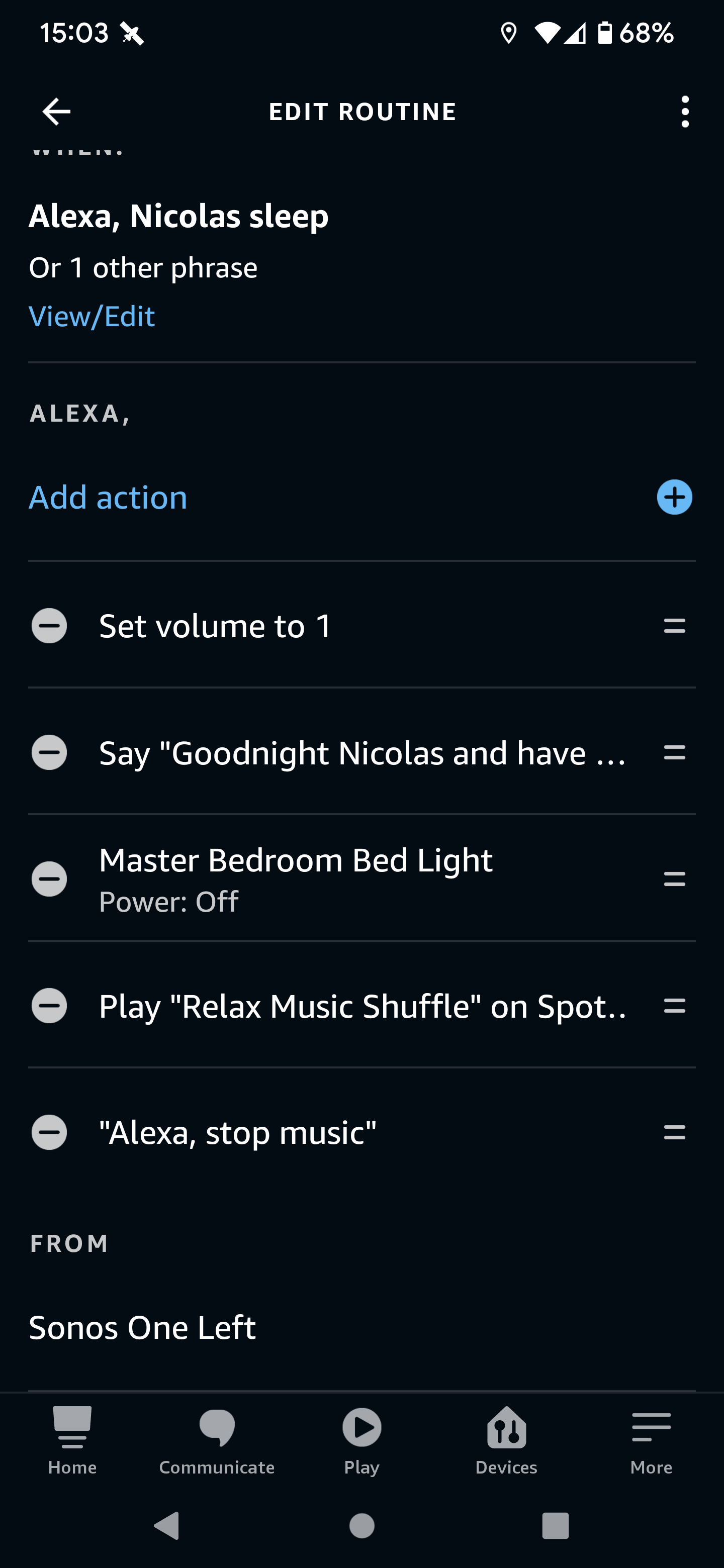 Adding alexa to store sonos