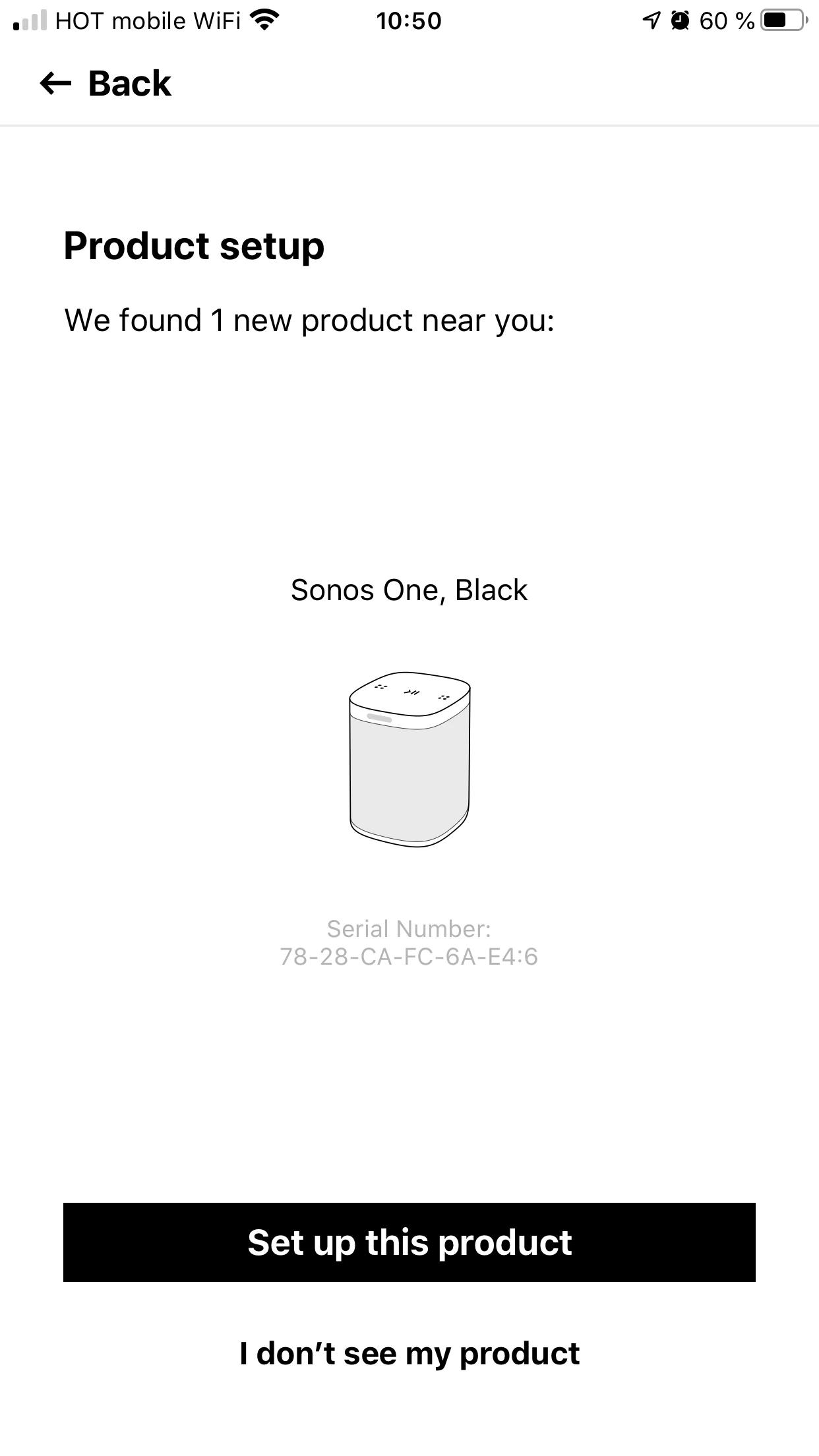 sonos new router no ethernet