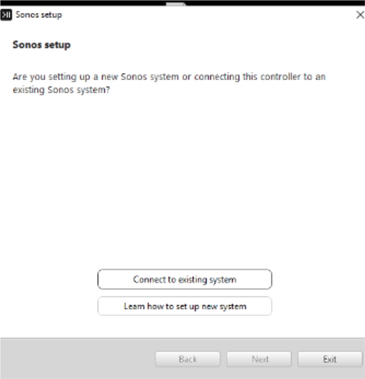 sign into sonos app for windows 10