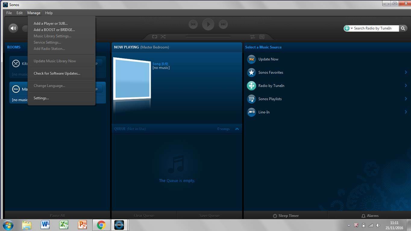 Sonos manage music library greyed out mac os versions