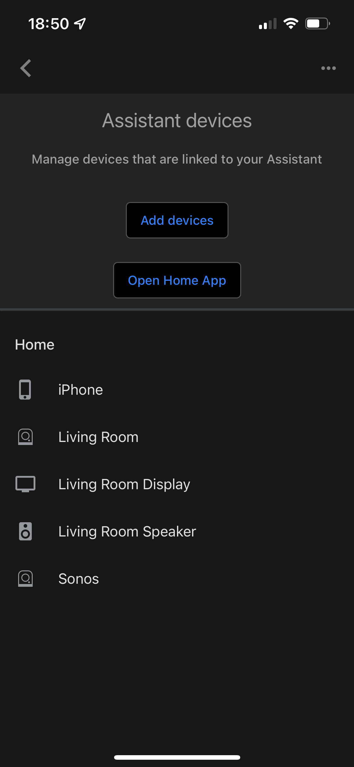 Sonos google clearance home app