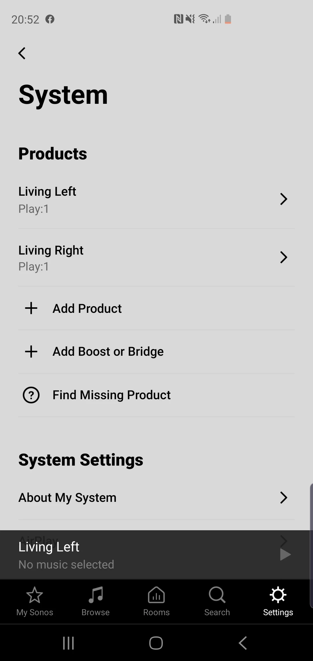 unpair sonos speakers