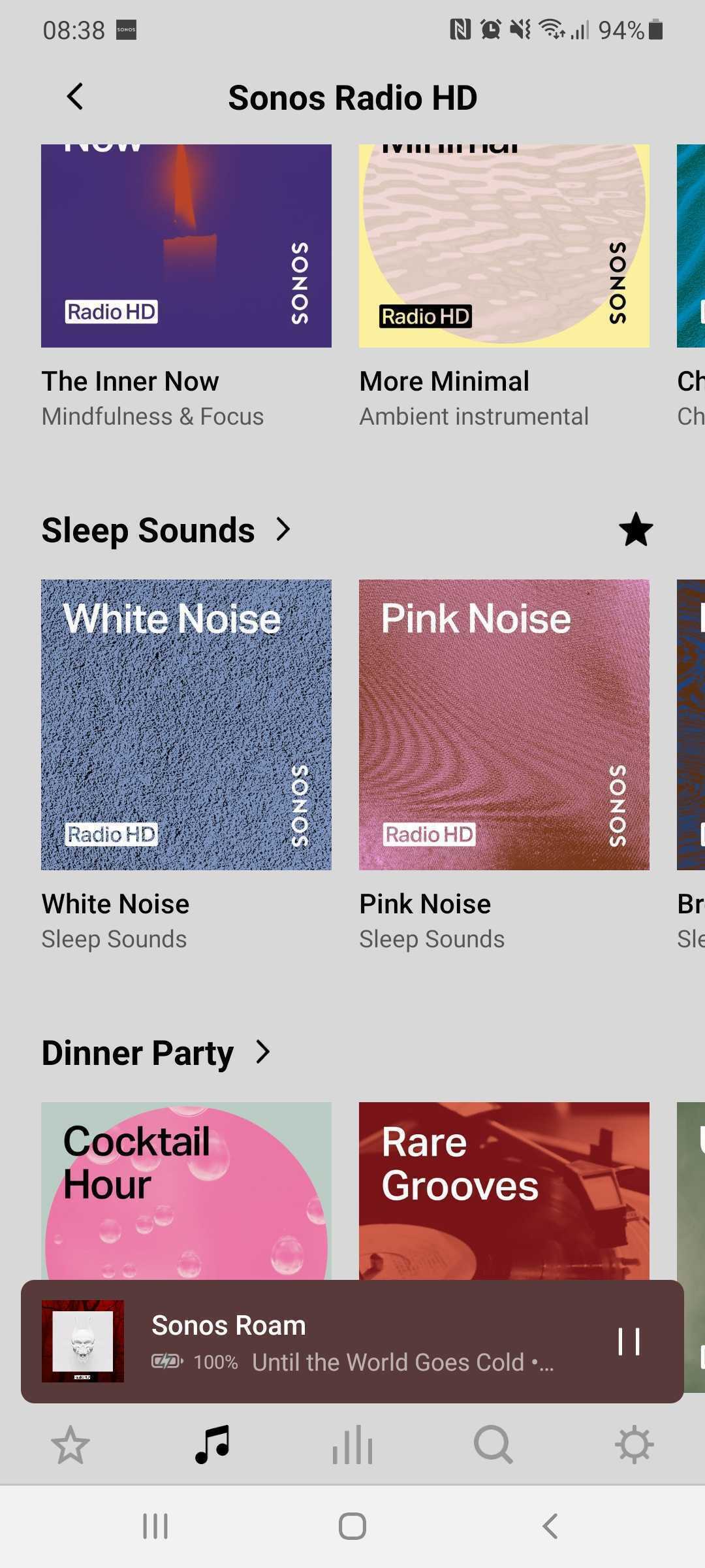 Sonos Radio – Sleep stations (White | Sonos Community
