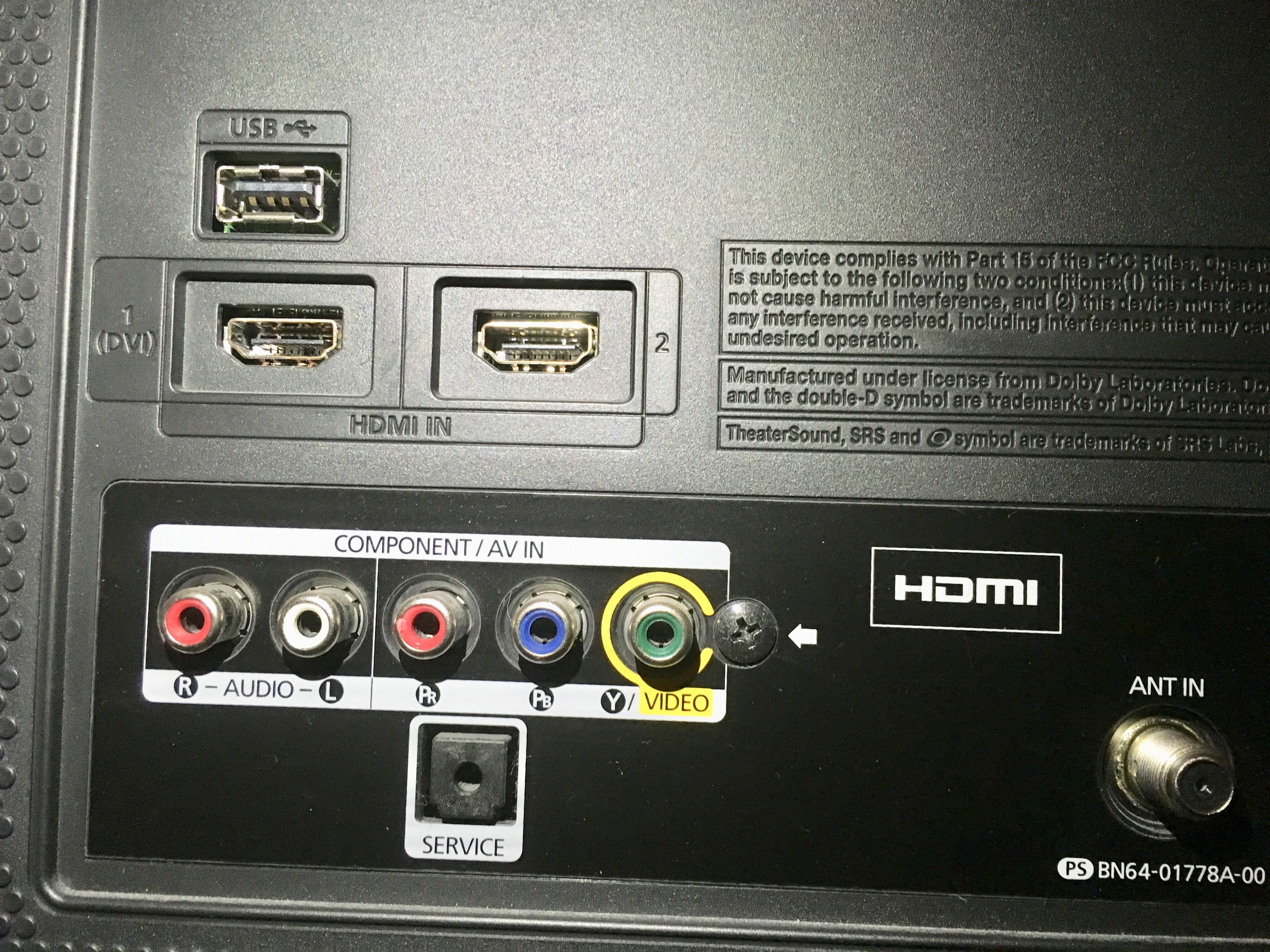 Setting up on a TV no HDMI ARC or optical | Sonos Community