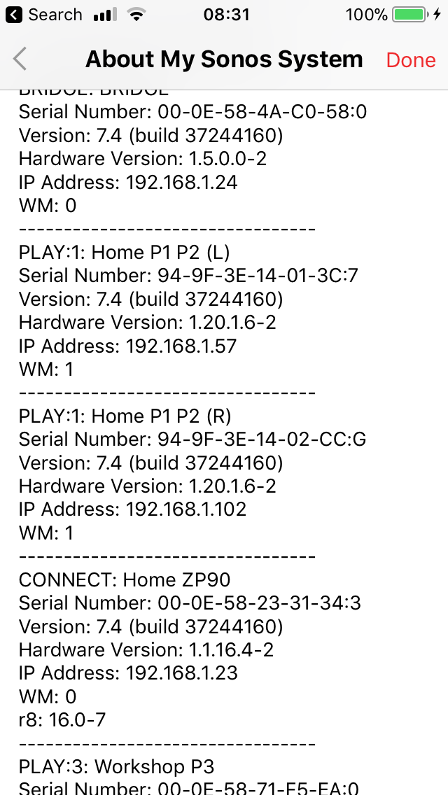How to determine if my Sonos system is using the Sonos network and not home WiFi | Sonos