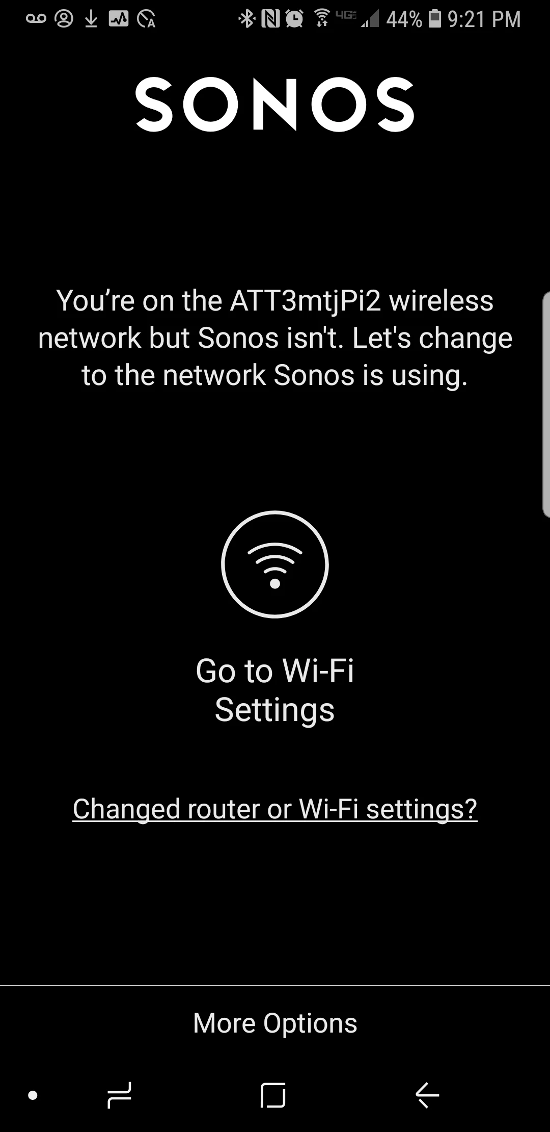 sonos new router