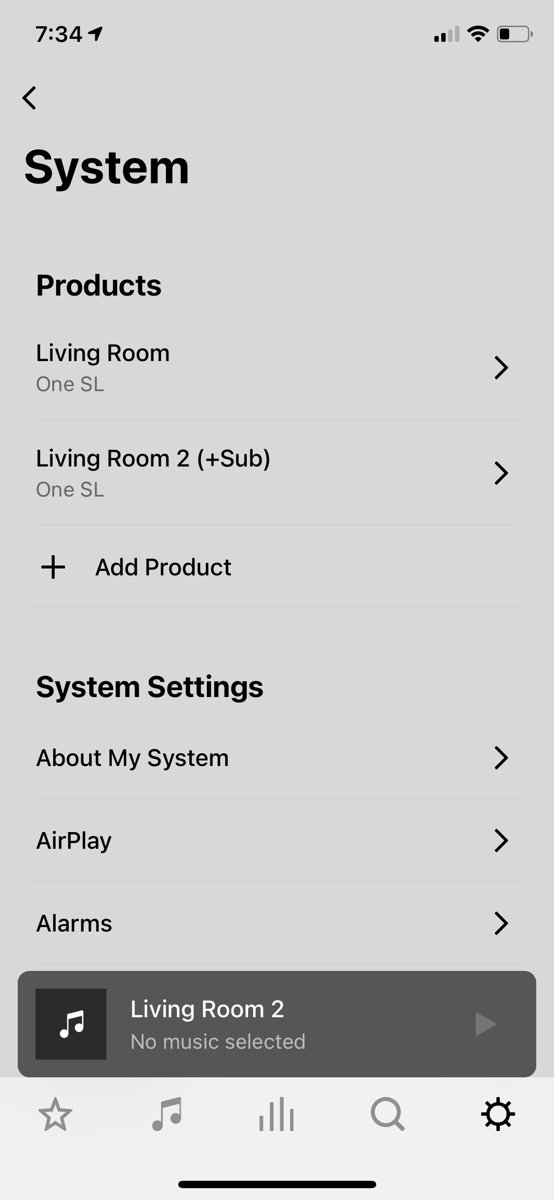 Setting up best sale sonos one