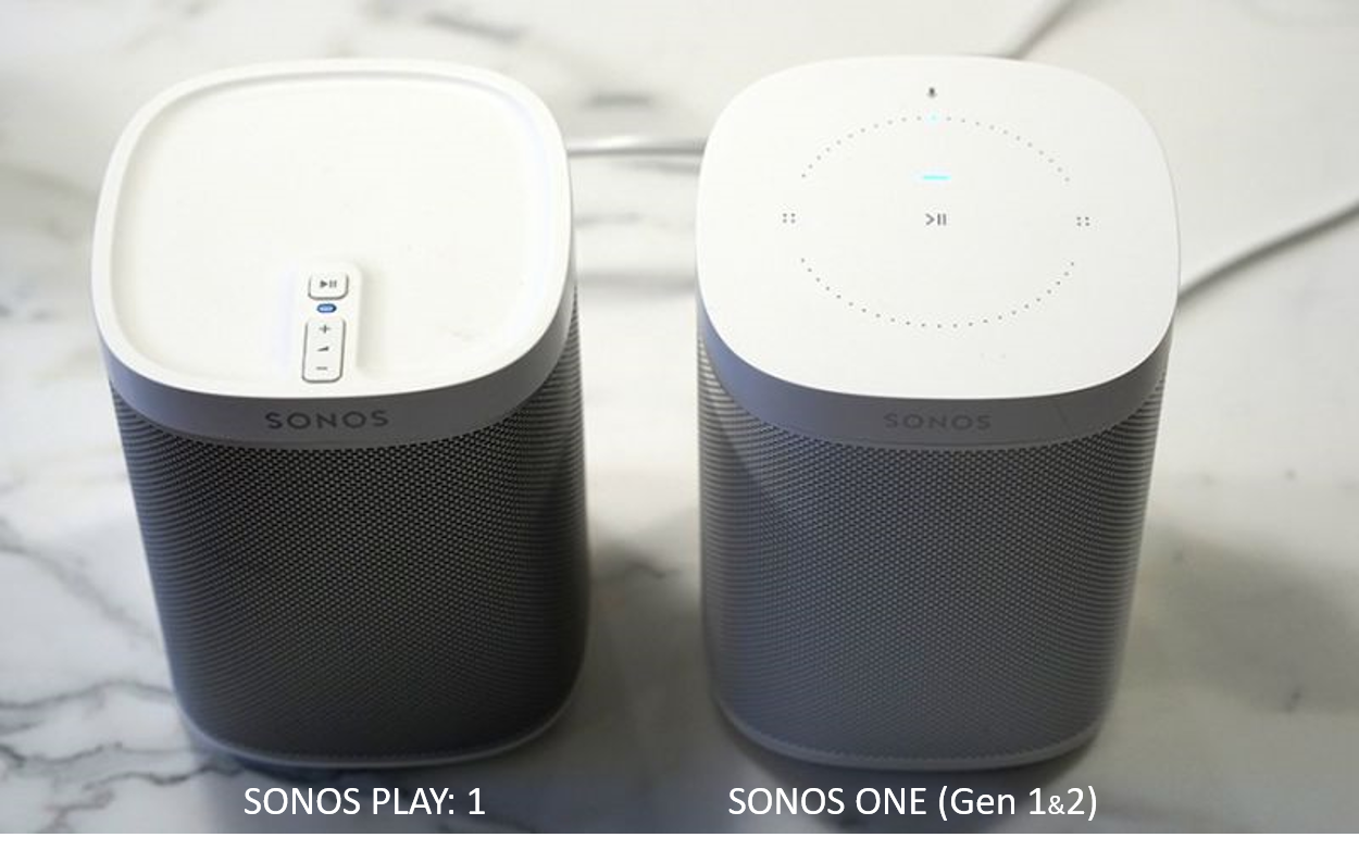 Sonos One (Gen2/Gen1) and Play:1 Product | Sonos Community