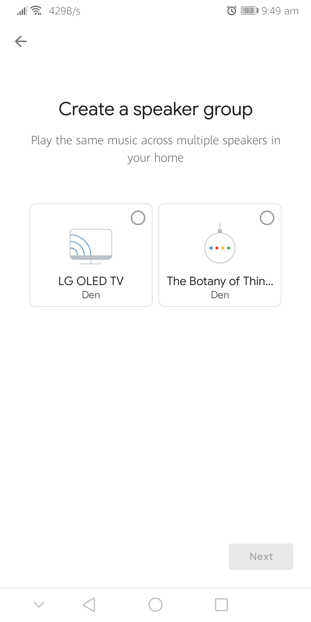 sonos google home update