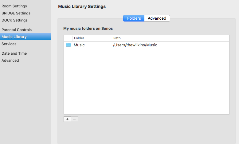 How to add itunes library to sonos s2