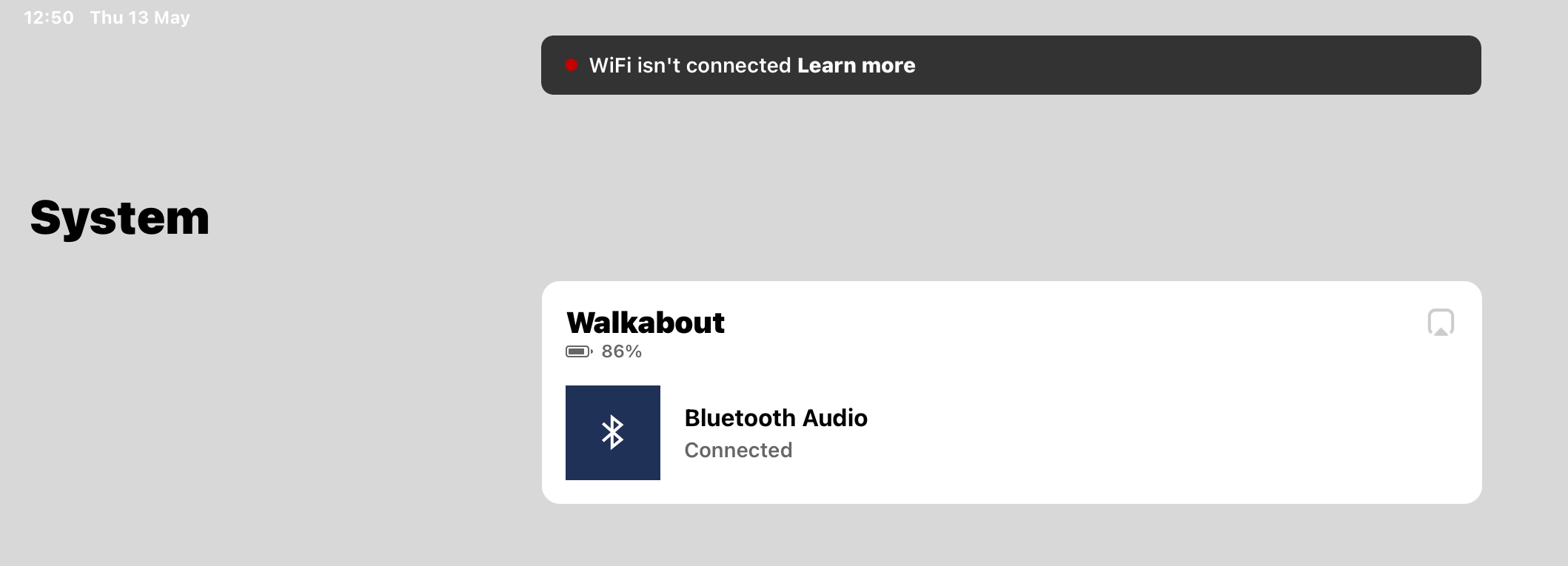 sonos roam check battery