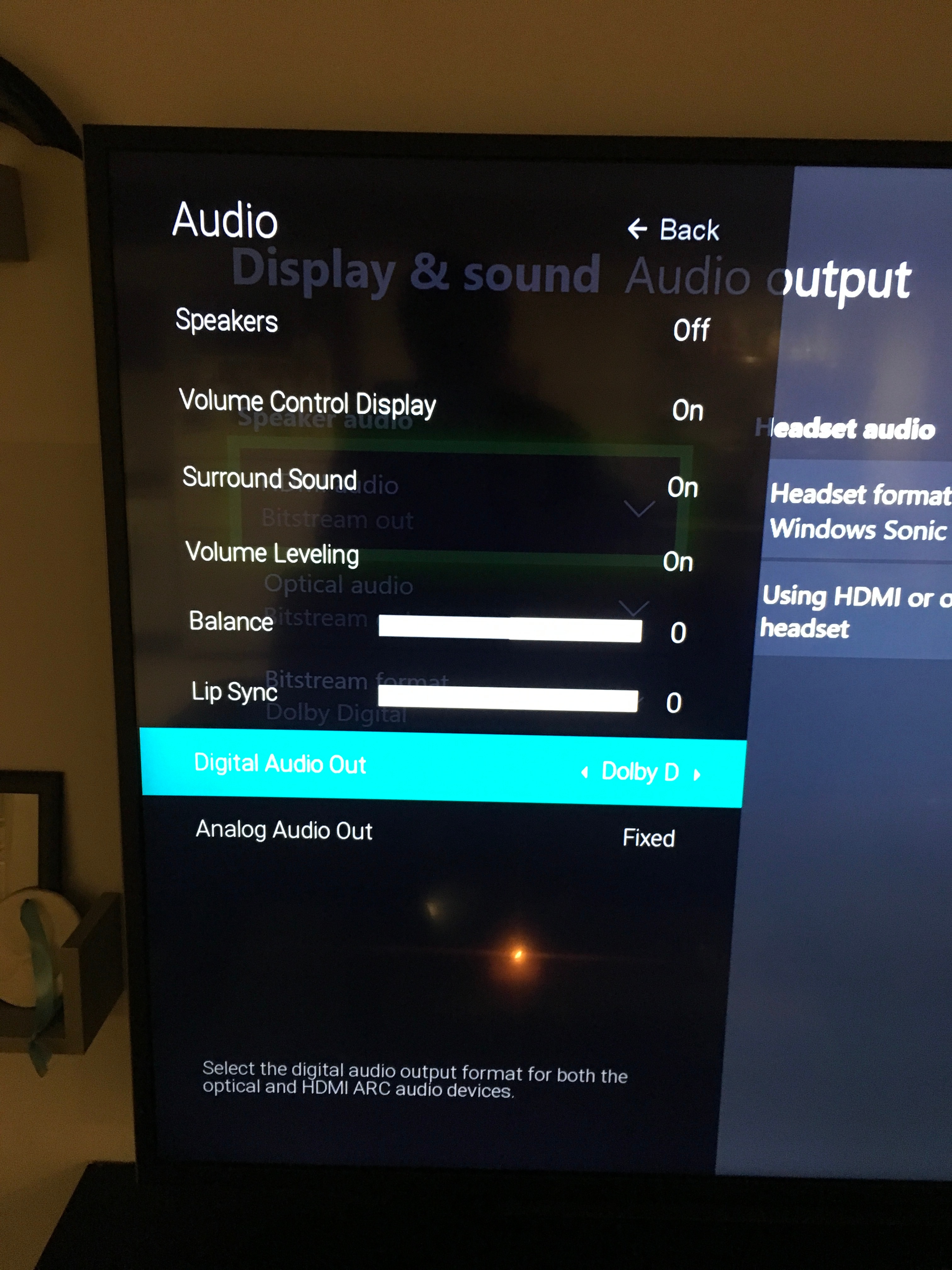 What Audio Settings Should I use for a 