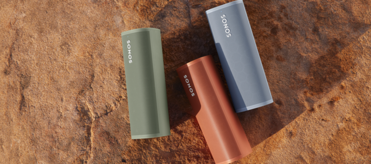 Nieuwe kleuren voor Sonos Roam