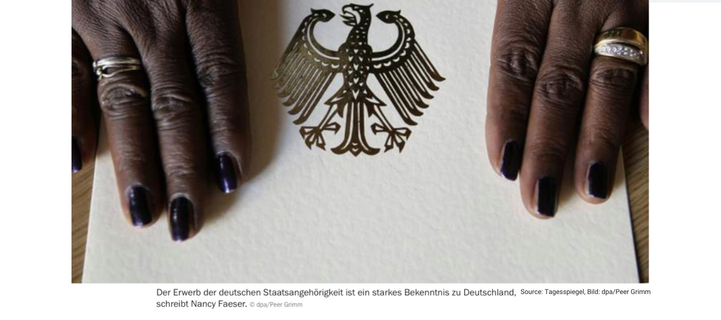 Germany to modernise citizenship law: Deutschland will Einbürgerung erleichtern - auch für Staatenlose?