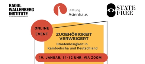 Online-Event: Staatenlosigkeit in Deutschland und Kambodscha - Zugehörigkeit verweigert