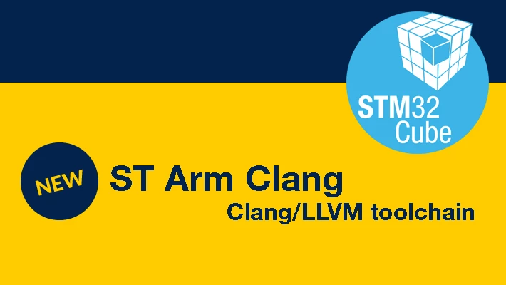 STM32Cube further facilitates code development with Clang/LLVM support