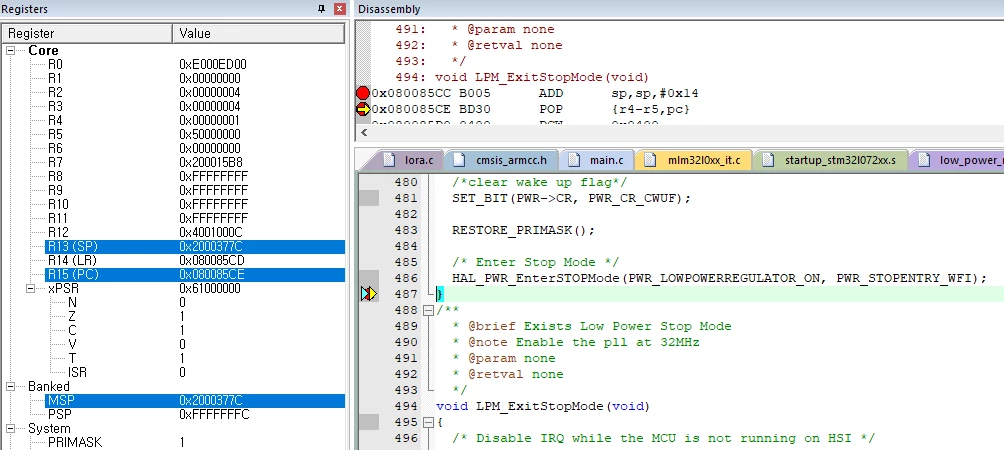 Hardfault Exception Debugging | Community