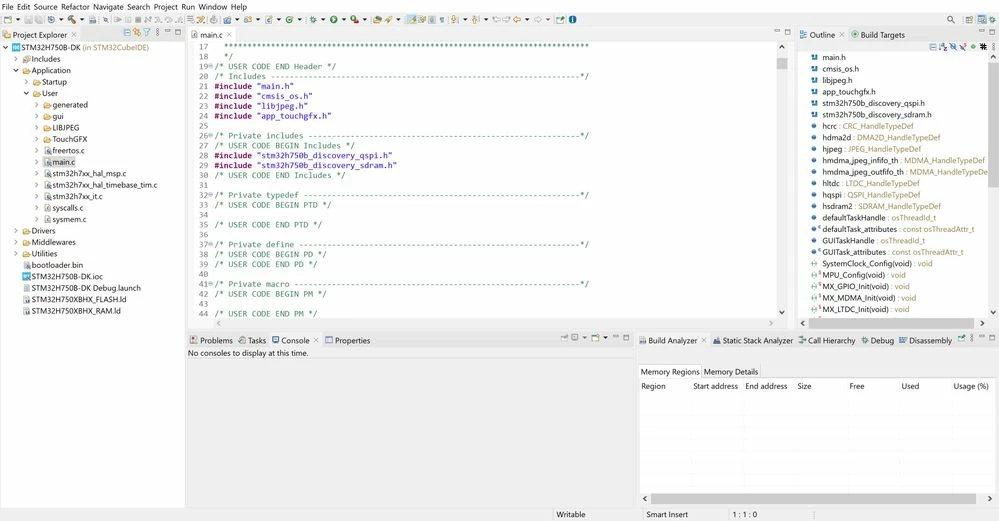 STM32CubeIDE project