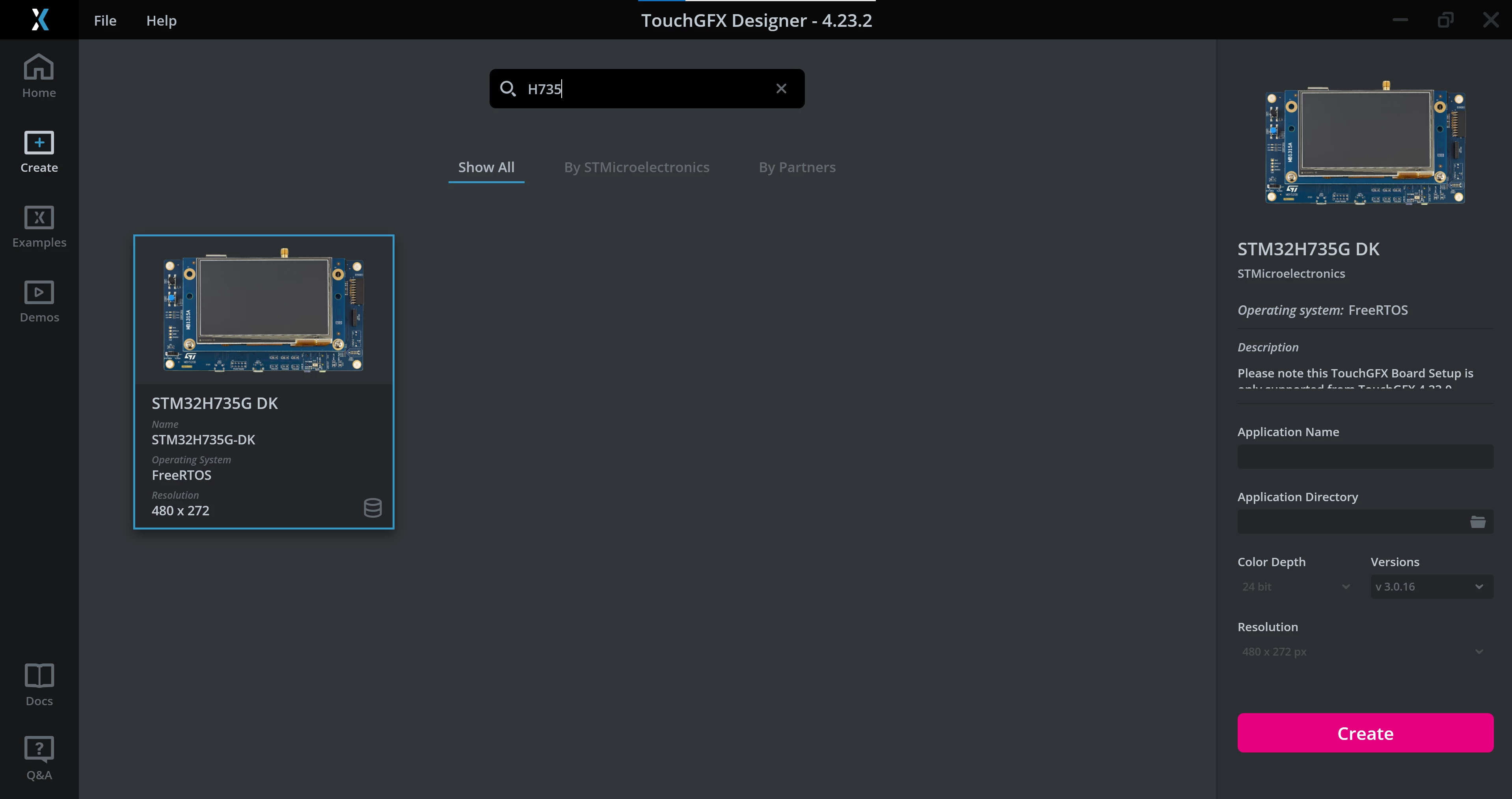 H735.png STM32H735G DK TouchGFX Board Setup
