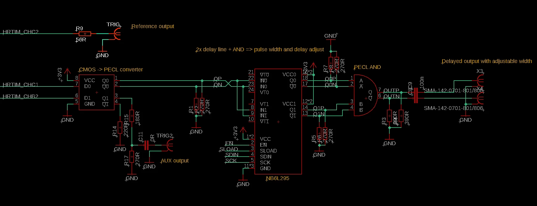 Adjustable delay pulser