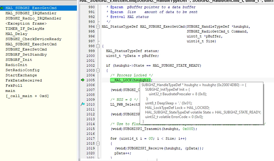 SUBGHZ_Radio_IRQHandler Interrupt deadlock | Community