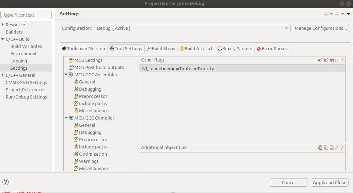Freertos Debug Api RTOS (freertos) debug support over STM32CubeIDE | Community