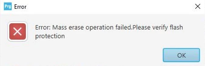 Error message