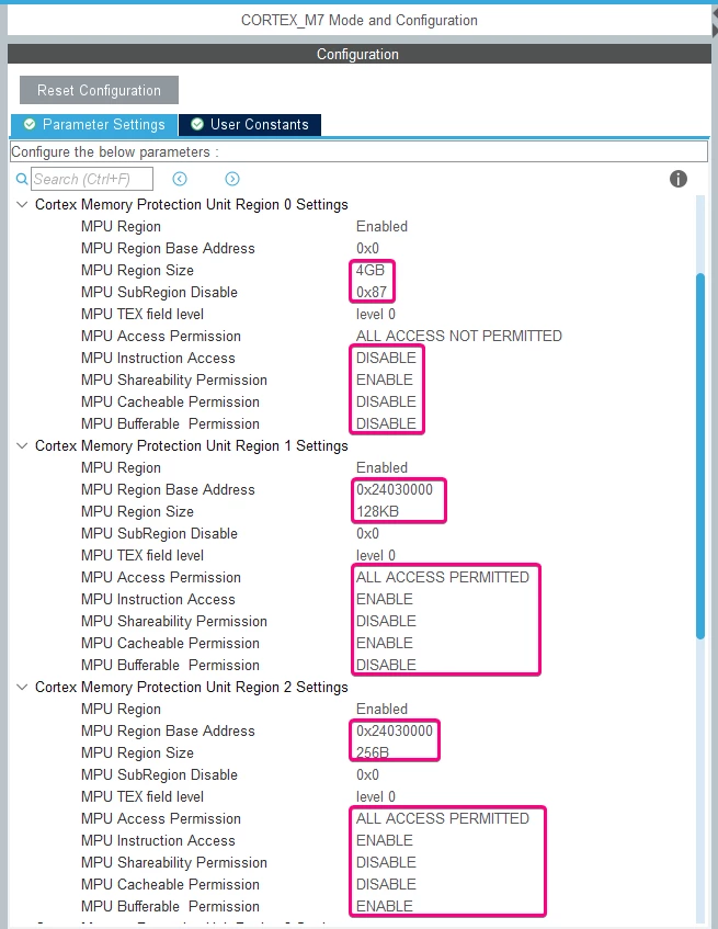 Figure 2 – MPU configuration