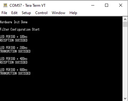 Figure 6 - Demo validation