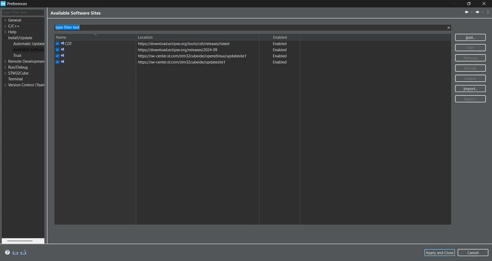 available software sites