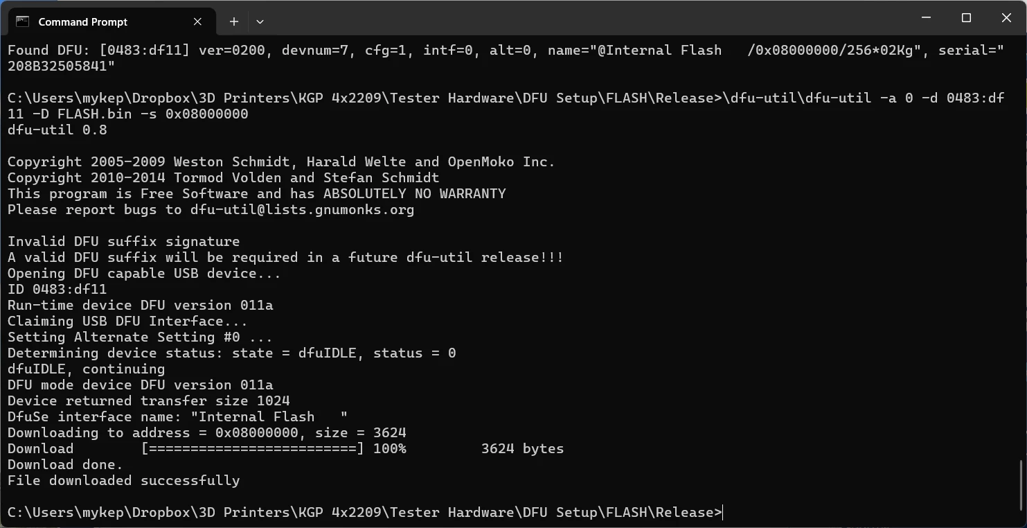 2025.04.16 - Successful Flash Write.png