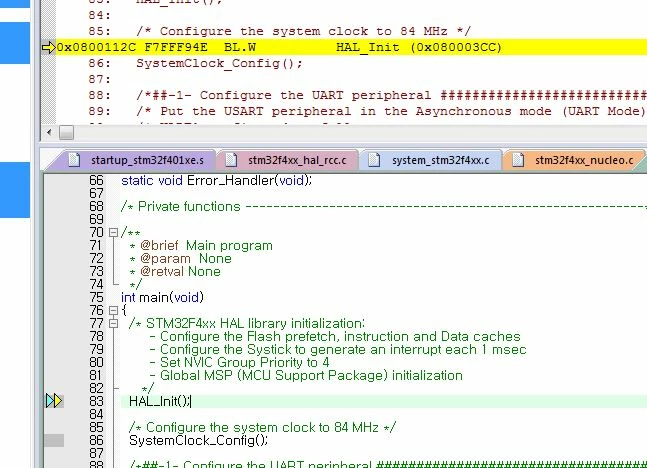 cannot get printf on console (STM32F401RE with cube package) | Community