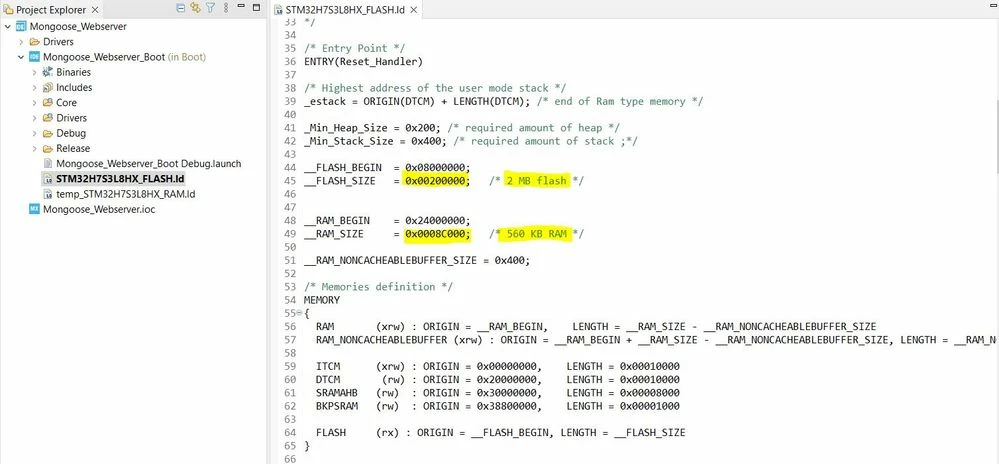 STM32H7S3L8HX_FLASH.ld file