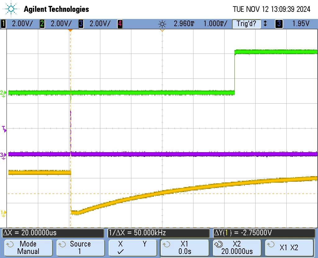 purple is the tamper pin pulse to wake