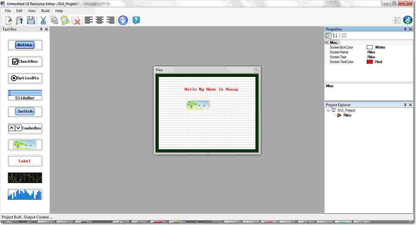 STM32, Embedded UI Resource Editor and Keil | Community