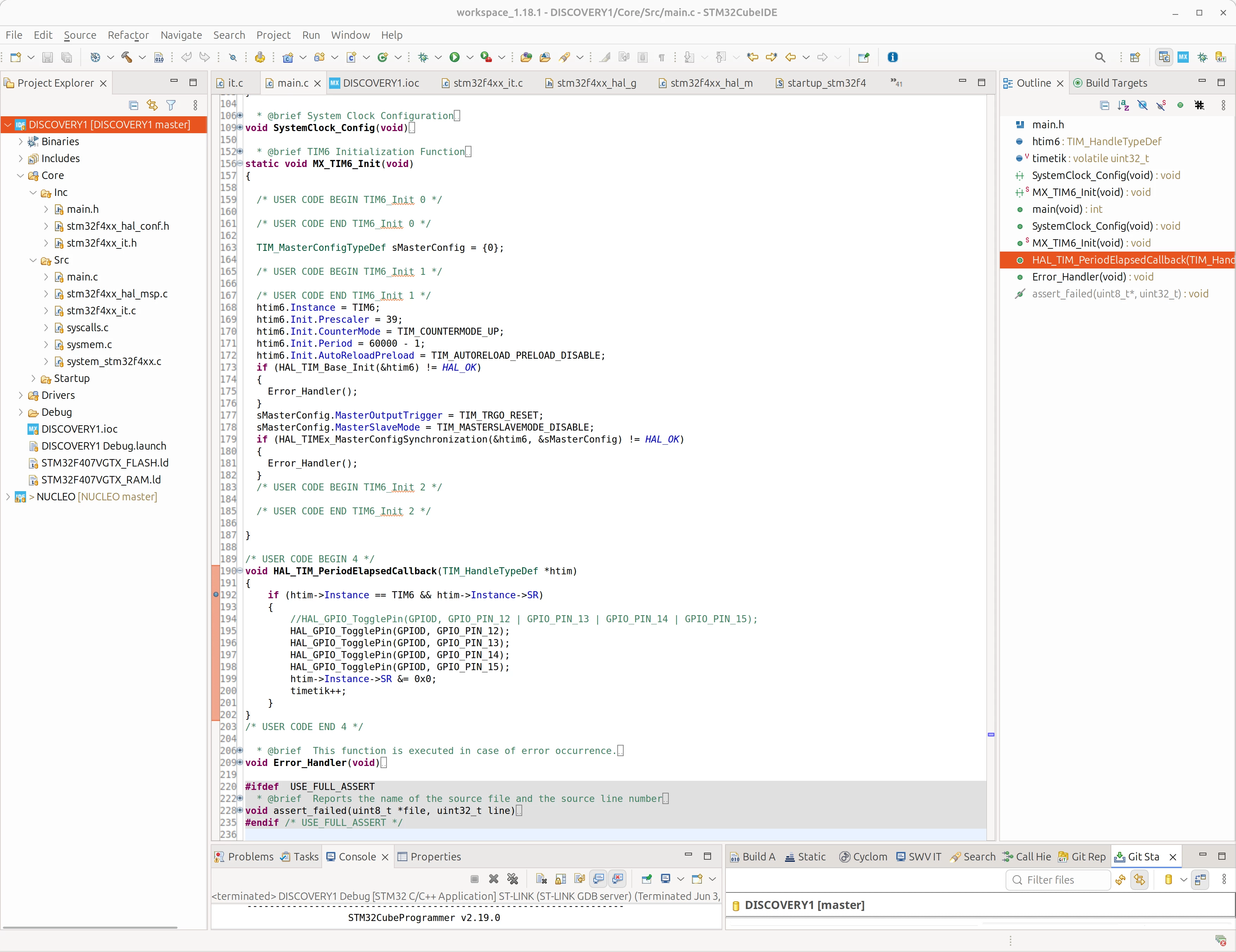 Callback function