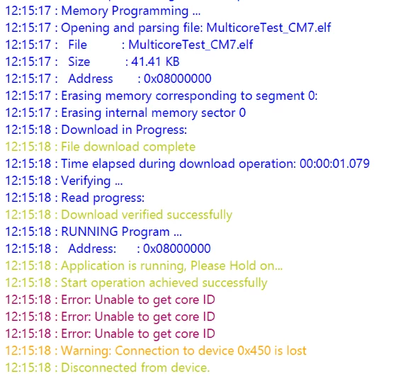 Nucleo-H755ZI-Q no longer programmable | Community
