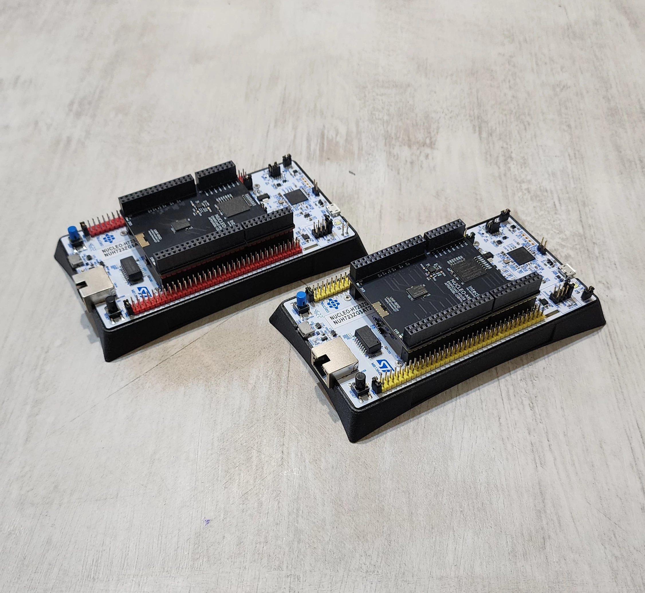 NUCLEO-EXT with eMMC + OctoSPI on NUCLEO-H723ZG