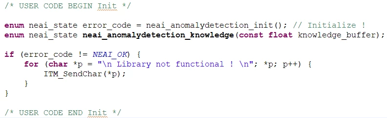 Model initialization with knowledge