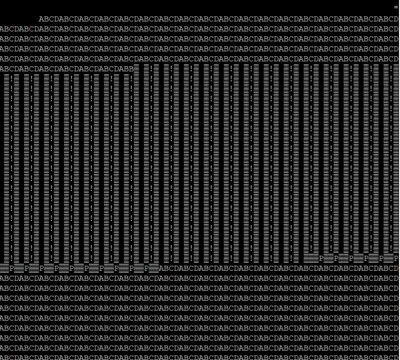 Data captured from PuTTy