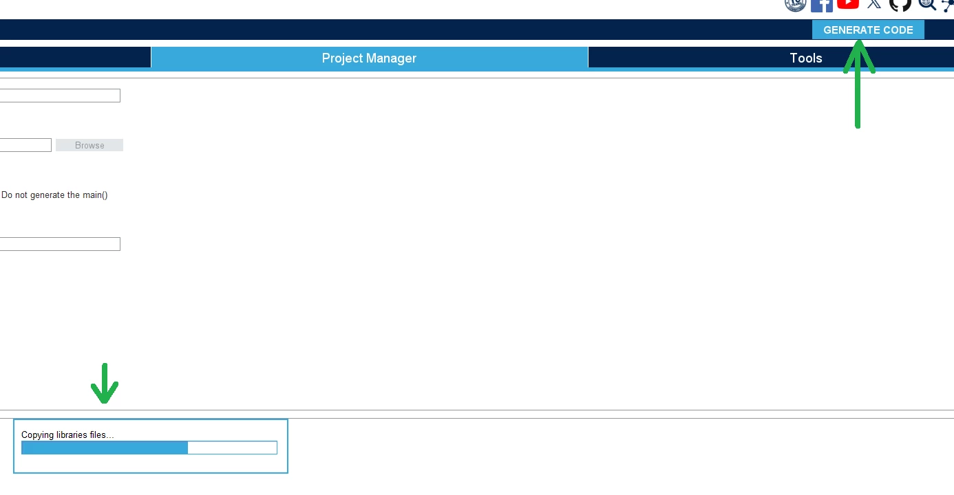 Figure 15. Generate the project