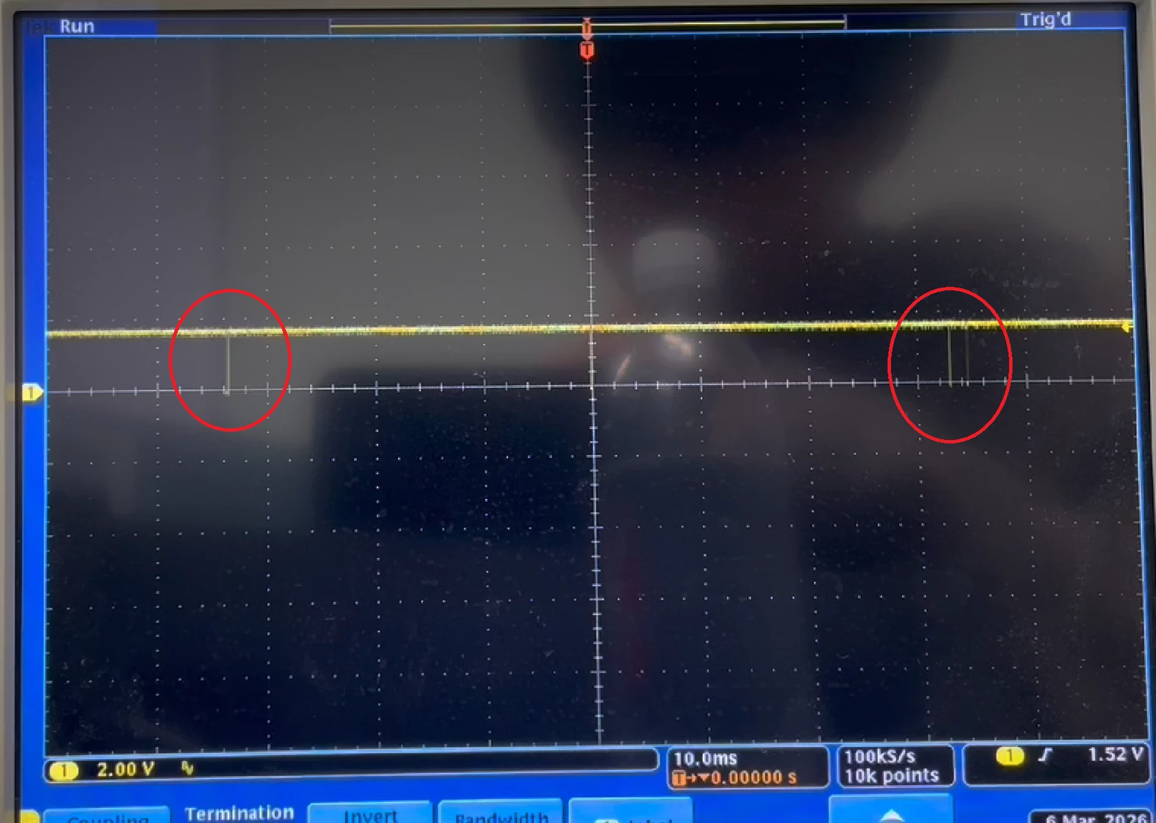 Monitoring the interrupt signal
