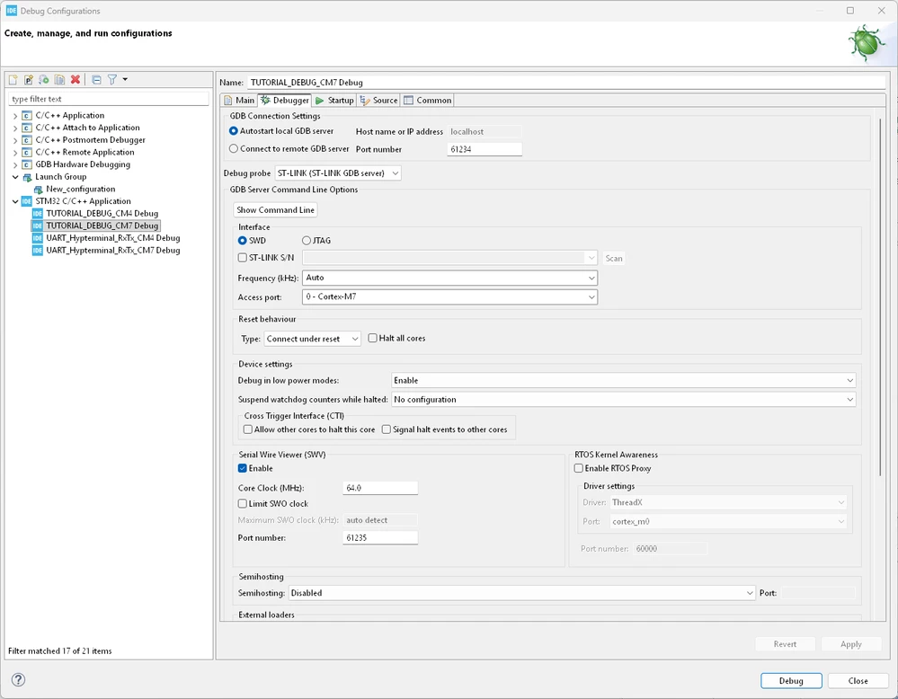 M7 Debugger