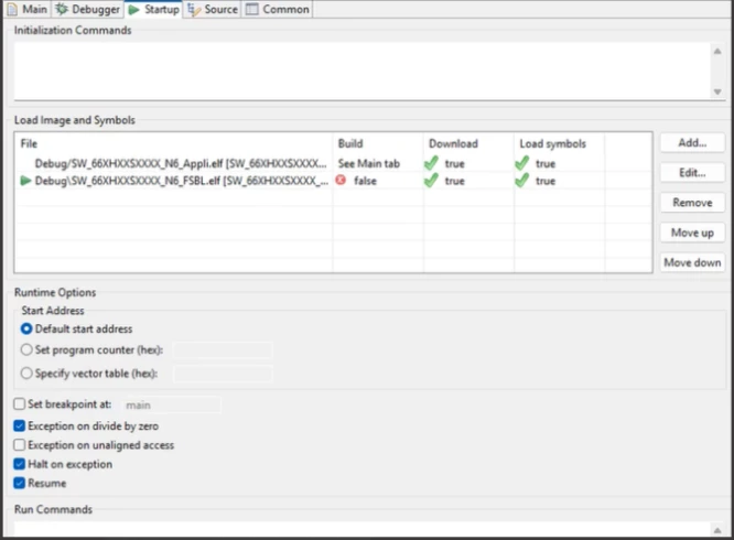 STM32N6: Debugging Issues with External Flash and RAM Debug in FSB ...